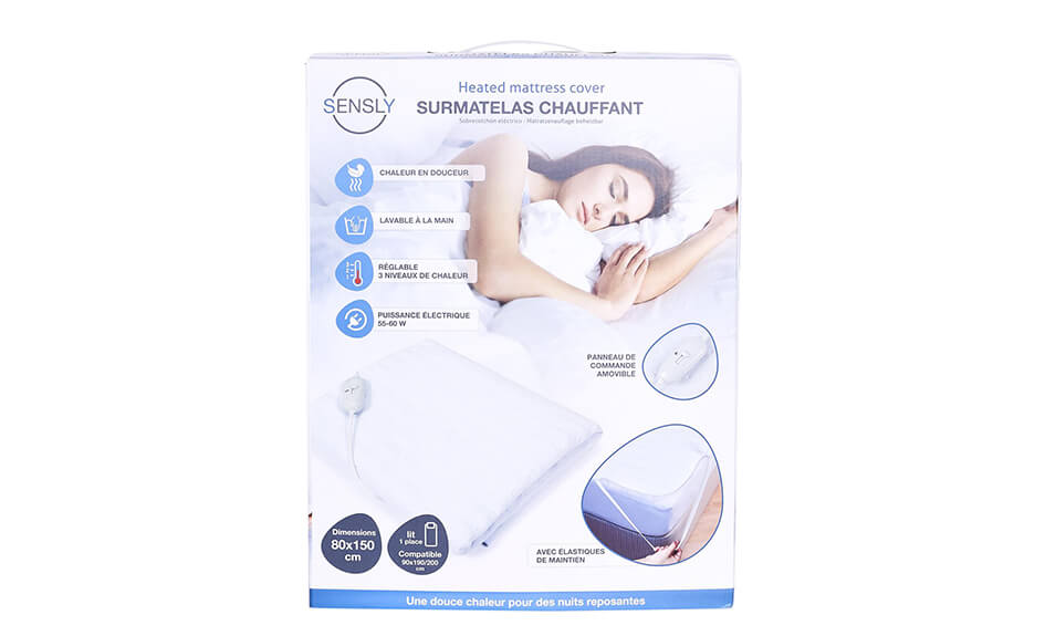 Surmatelas Chauffant Lectrique Sensly Realdeals Ch