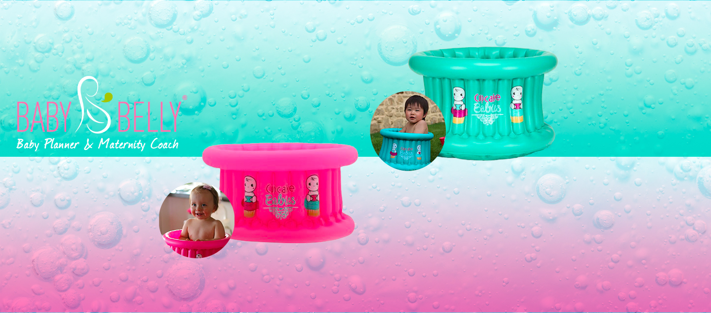 Baignoire pour bébé Cupcake (0-12 mois) 