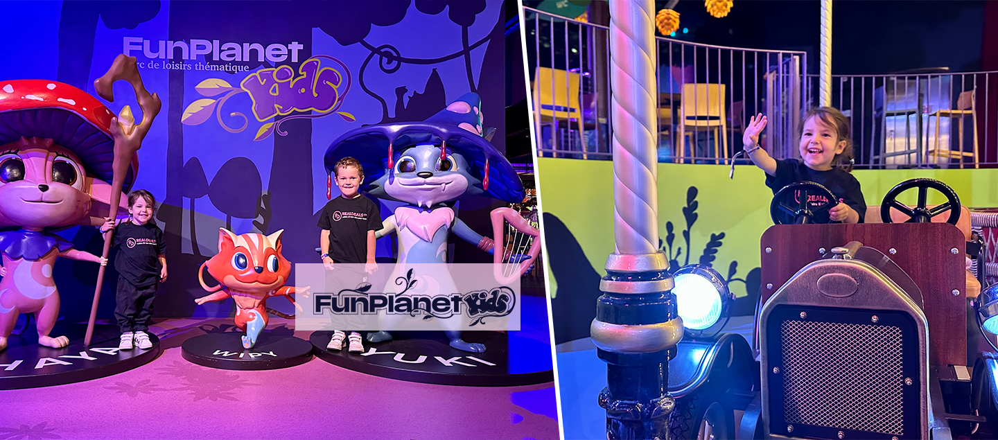 FunPlanet Kids, parc d'attraction intérieur et activités pour